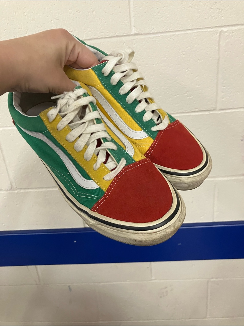 Colorblock Vans